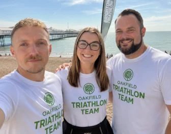 East Sussex Estate Agents Compete in Brighton Triathlon to Support Local Children's Charity