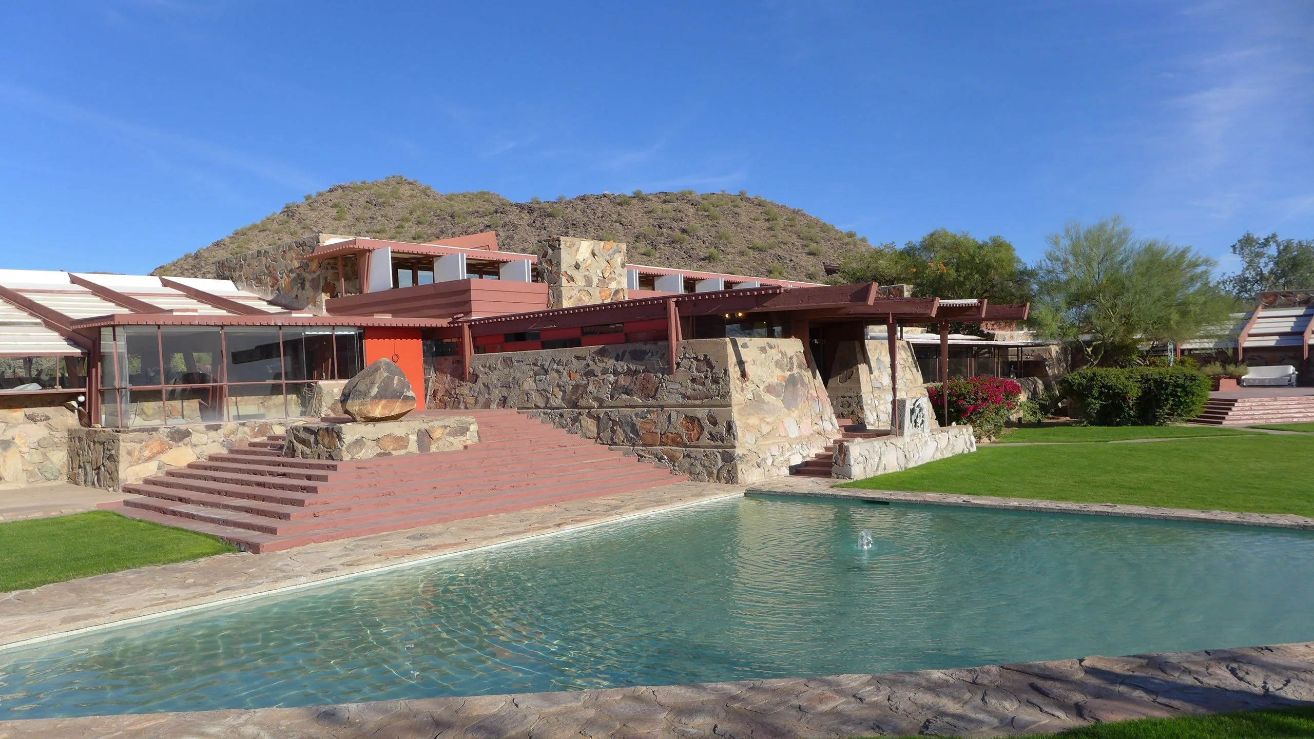 Frank Lloyd Wright's Taliesin West in Scottsdale Arizona