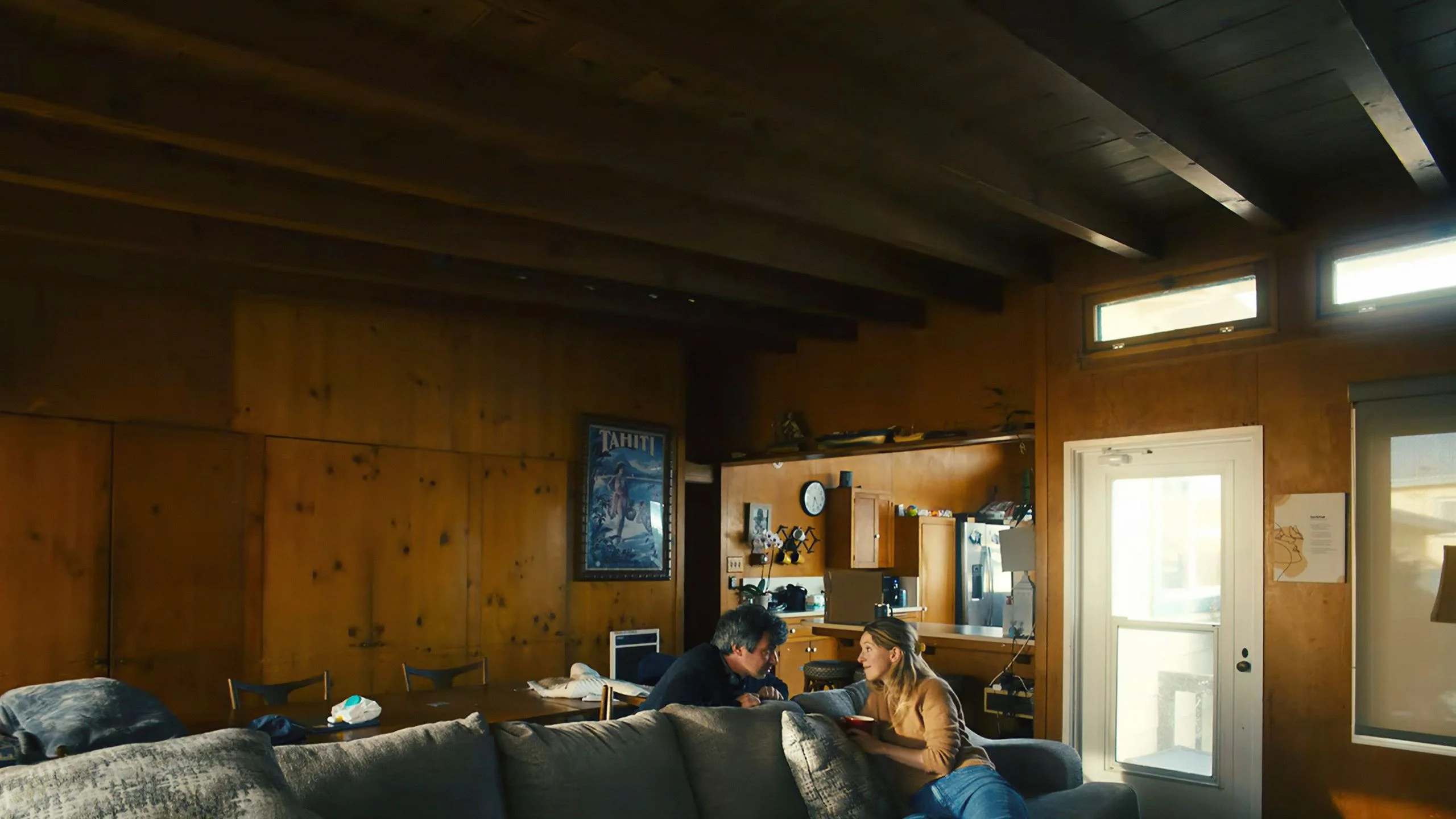 Image may contain Alison Cooper Couch Furniture Adult Person Architecture Building Indoors Living Room and Room