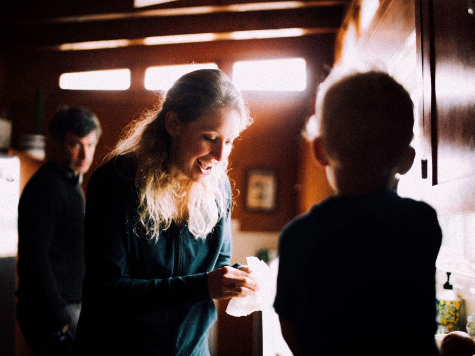 Image may contain Elizabeth Holmes Head Person Face Happy Smile Adult and Laughing