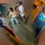 Hombre armado llegó a un negocio de manera inesperada